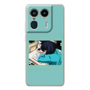 Чехол с персонажами АНИМЕ на Motorola Edge 50 Ultra (Аканэ Тэндо)