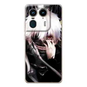 Чехол с персонажами АНИМЕ на Motorola Edge 50 Ultra (Аниме Гуль)