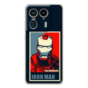 Чохол Супергерой Залізна Людина на Motorola Edge 50 Ultra (Art Iron man)
