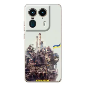 Чехлы на военную тематику для Motorola Edge 50 Ultra (Азовсталь)