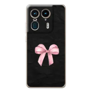 Чехол банты для Motorola Edge 50 Ultra (Бантик)