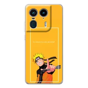 Чехлы с принтом Наруто на Motorola Edge 50 Ultra (Даттебаё)
