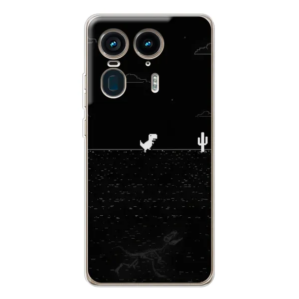 Чехол с рисунком «Динозаврик» для Motorola Edge 50 Ultra Чехол с рисунком «Динозаврик» для Motorola Edge 50 Ultra