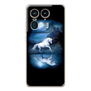 Чехол Unicorn на Motorola Edge 50 Ultra (Единорог)