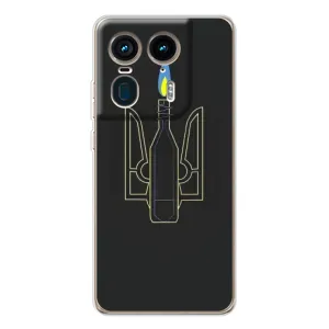 Чехол с картинкой (Патриотический ГЕРБ) на Motorola Edge 50 Ultra (Герб - Молотова)