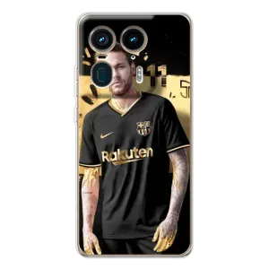 Силиконовый Чехол Motorola Edge 50 Ultra (Gold Neymar)