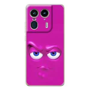 Силиконовые Чехлы (смешные стикеры) для Motorola Edge 50 Ultra (Хитрая мордочка)