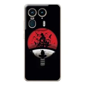 Чехлы с картинкой Итачи Учиха на Motorola Edge 50 Ultra (Итачи на черном)