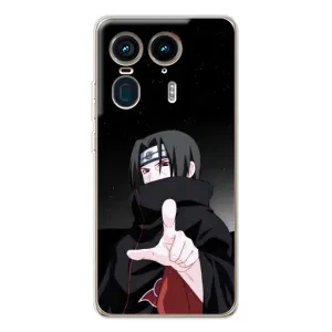 Чехлы с картинкой Итачи Учиха на Motorola Edge 50 Ultra (Итачи Знак)