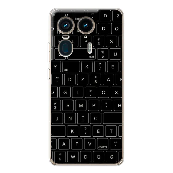 Чехол с рисунком «Клавиатура» для Motorola Edge 50 Ultra Чехол с рисунком «Клавиатура» для Motorola Edge 50 Ultra