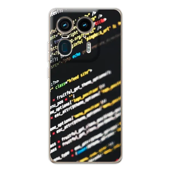 Чехол с рисунком «Код» для Motorola Edge 50 Ultra Чехол с рисунком «Код» для Motorola Edge 50 Ultra