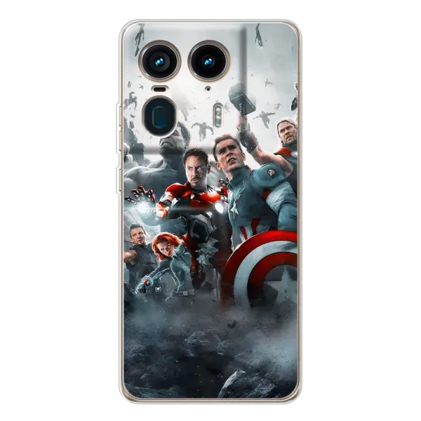 Чехол с рисунком «Команда марвел» для Motorola Edge 50 Ultra Чехол с рисунком «Команда марвел» для Motorola Edge 50 Ultra