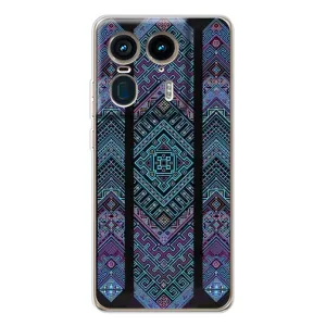 Силиконовый Чехол на Motorola Edge 50 Ultra (Крутой орнамент)