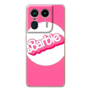 Силиконовый Чехол Барби Фильм на Motorola Edge 50 Ultra (Лого Барби)