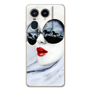 Чехол с картинкой Модные Девчонки Motorola Edge 50 Ultra (Любительница коней)