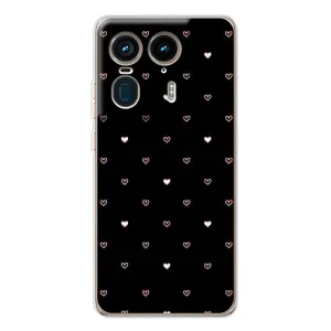 Чехлы с тематикой "Маленькие Сердечки" на Motorola Edge 50 Ultra (Маленькие сердечки)