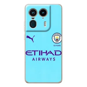 Силиконовые Чехлы принт Футбол на Motorola Edge 50 Ultra (Man City)