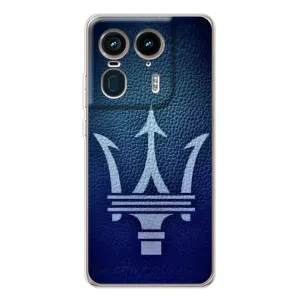 Чехлы с тематикой "Крутые машины" на Motorola Edge 50 Ultra (Лого Maserati)
