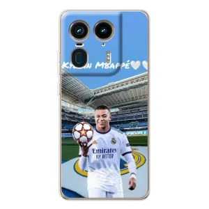 Чехол (TPU) с Футболистом на Motorola Edge 50 Ultra (Mbappe Real)