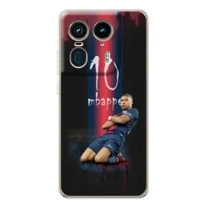 Чехол (TPU) с Футболистом на Motorola Edge 50 Ultra (MBAPPE 10)