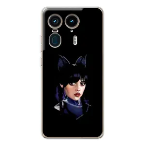 Чехлы с принтом Уэнсдей на Motorola Edge 50 Ultra (Милая Уэнсдей)