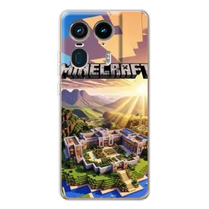 Чехол майнкрафт для Motorola Edge 50 Ultra (MINECRAFT)