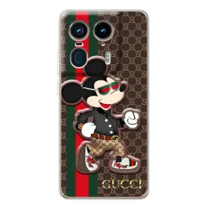 Чехлы Бренд GUCCI для Motorola Edge 50 Ultra (Маус Гуччи)