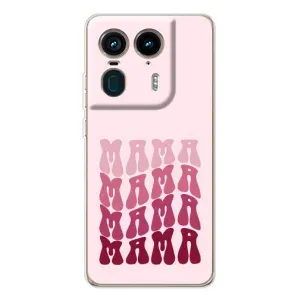 Чехлы на день мамы для Мото Ейдж 50 Ультра (Надпись мама)