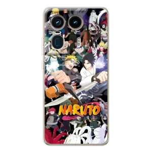 Купить Чехлы на телефон с принтом Anime для Motorola Edge 50 Ultra (Наруто постер)