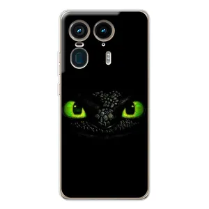 Чехол дракон Беззубик для Motorola Edge 50 Ultra (Глаза Беззубика)
