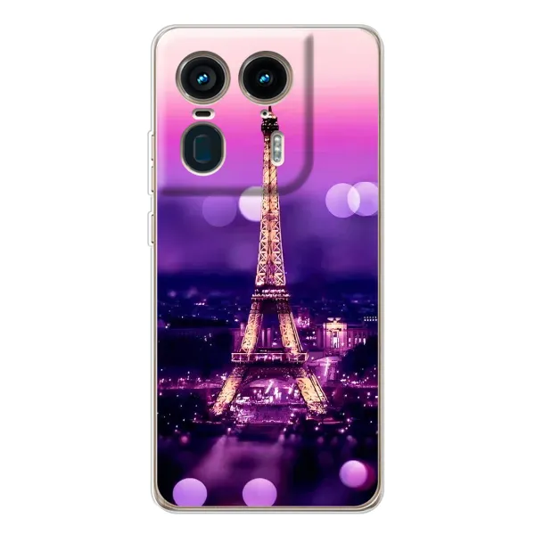 Чехол с рисунком «Париж башня» для Motorola Edge 50 Ultra Чехол с рисунком «Париж башня» для Motorola Edge 50 Ultra