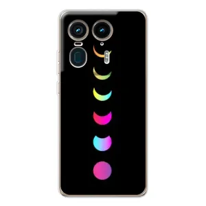 Чехол (ТПУ) с планетами на Motorola Edge 50 Ultra (Полнолуние)