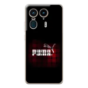 Чехол с Брендами одежды на Мото Ейдж 50 Ультра (PUMA стиль)