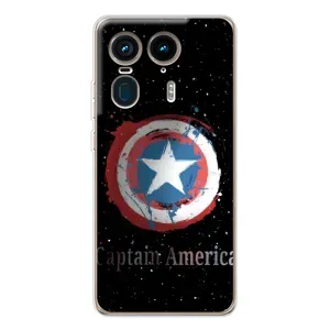 Чохол с Щітом Капітана Америки на Motorola Edge 50 Ultra (Щит Капітана)