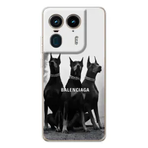 Чехол ДОБЕРМАН для Motorola Edge 50 Ultra (Три добермана)