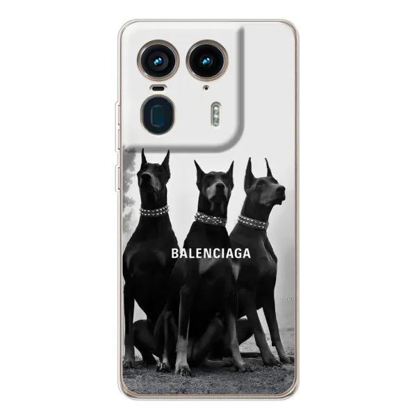 Чехол с рисунком «Три добермана» для Motorola Edge 50 Ultra Чехол с рисунком «Три добермана» для Motorola Edge 50 Ultra