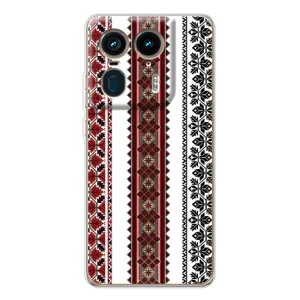 Силиконовый Чехол на Motorola Edge 50 Ultra с картинкой Вышиванки (Вышиваночки)