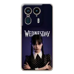 Чехлы с принтом Уэнсдей на Motorola Edge 50 Ultra (Wednesdey)