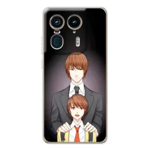 Чехол с персонажами АНИМЕ на Motorola Edge 50 Ultra (Ягами вырос)