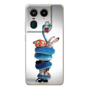 Силиконовый чехол с принтом Зоотрополіс для Motorola Edge 50 Ultra (Змея Зоо)