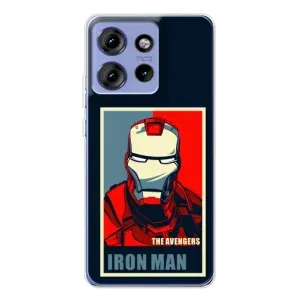 Чохол Супергерой Залізна Людина на Motorola Edge 50 (Art Iron man)
