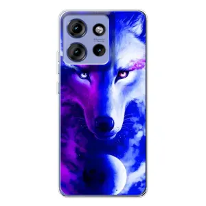Чехол с Волком на Motorola Edge 50 (Арт-Волк)