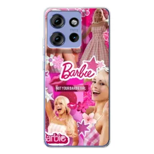 Силиконовый Чехол Барби Фильм на Motorola Edge 50 (Барби)