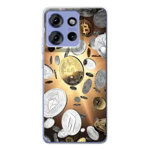 Чохол (Дорого-богато) на Motorola Edge 50 (Біток)