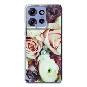 Чохли з принтом Троянд для Motorola Edge 50 (Букет Троянд)