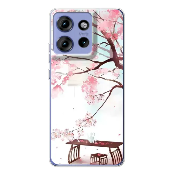 Чехол с рисунком «Чайная церемония» для Motorola Edge 50 Чехол с рисунком «Чайная церемония» для Motorola Edge 50