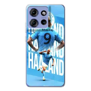 Чехлы с принтом для Motorola Edge 50 Футболист (Erling Haaland)