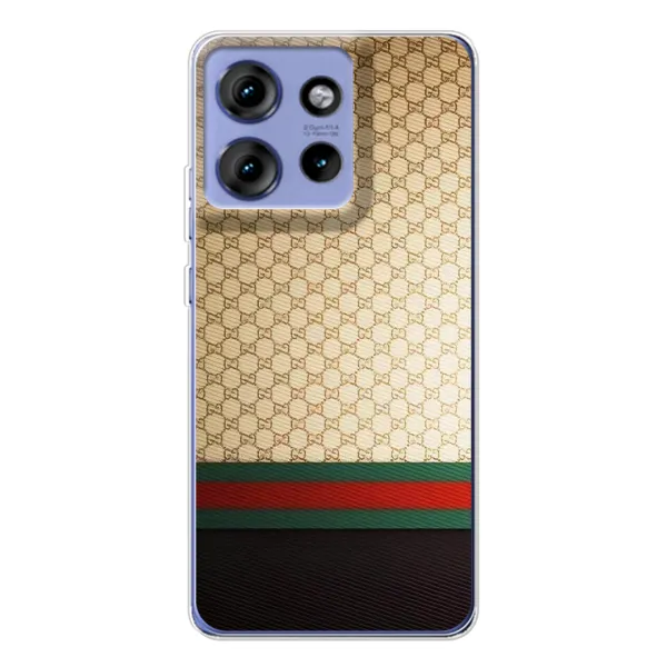 Чехол с рисунком «Фон Гуччи» для Motorola Edge 50 Чехол с рисунком «Фон Гуччи» для Motorola Edge 50