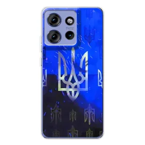 Чехол Укр Символика для Motorola Edge 50 (Герб)
