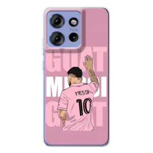 Чехлы Лео Месси в Майами на Motorola Edge 50 (GOAT MESSI)